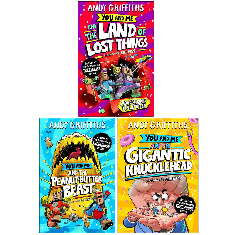You and Me Series 3 Books Collection Set by Andy Griffiths - Fiction - Mixed Format