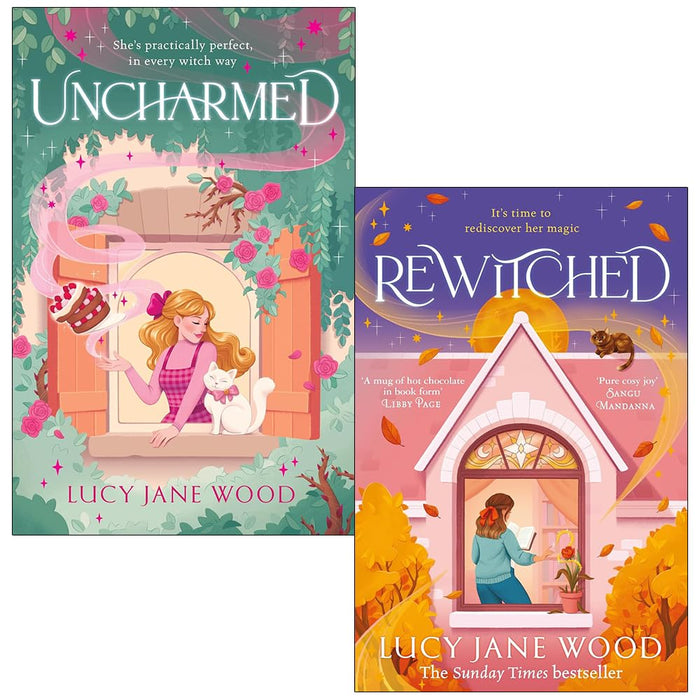 Lucy Jane Wood 2 Books Collection Set (Uncharmed(HB) & Rewitched) - The Book Bundle