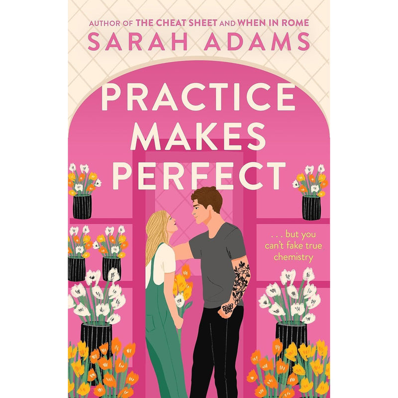 Sarah Adams Collection of five paperback fiction books including Practice Makes Perfect and In Your Dreams, displayed together.