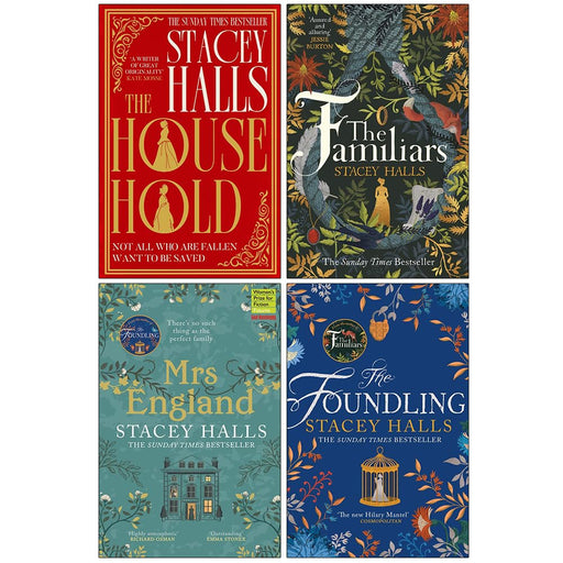 Stacey Halls 4 Books Collection Set The Familiars, Foundling, Household, Mrs Eng - The Book Bundle