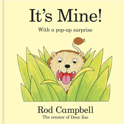 It's Mine!: A pop-up jungle book from the creator of Dear Zoo by Rod Campbell - The Book Bundle