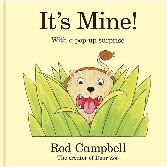 It's Mine!: A pop-up jungle book from the creator of Dear Zoo by Rod Campbell - The Book Bundle