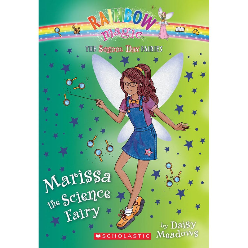 Orchard Books School Day Fairies Collection by Daisy Meadows featuring Alison the Art Fairy, four colorful storybooks with fairy illustrations.
