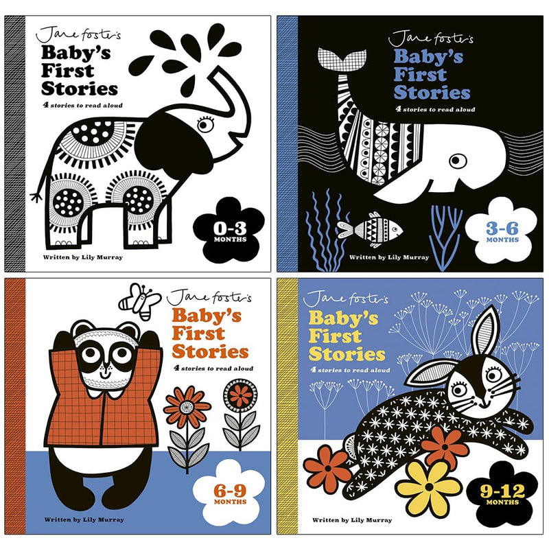Jane Foster's Baby's First Stories 4 Books Collection Set By Lily Murray - The Book Bundle