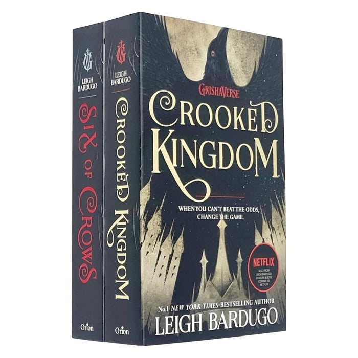 Six of Crows Series Collection 2 Books Set by Leigh Bardugo Crooked Kingdom - The Book Bundle