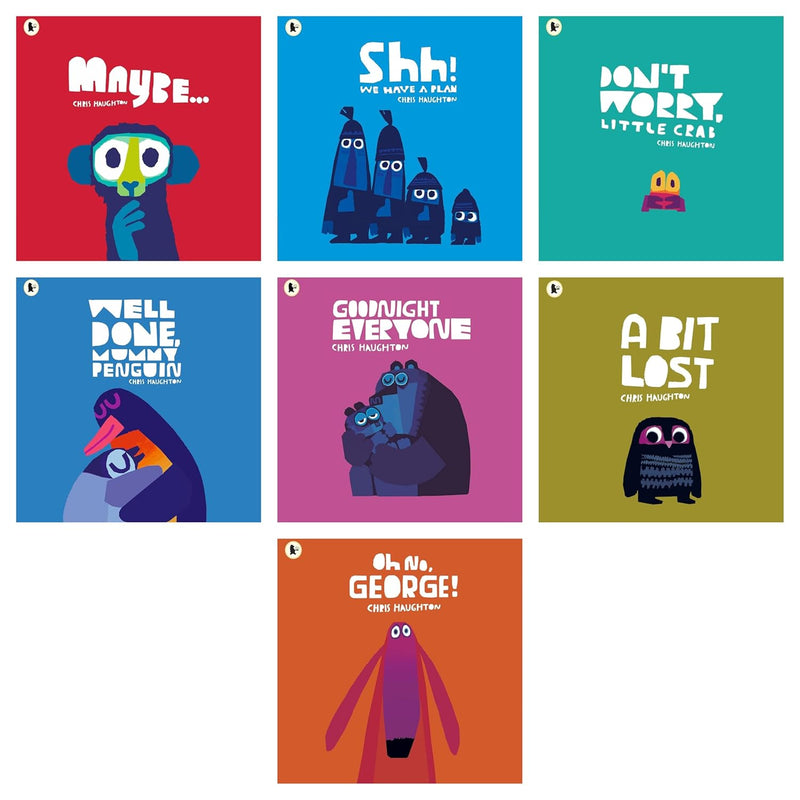 Shh We Have A Plan & A Bit Lost 7 Books Collection Set by Chris Haughton - Fiction - Paperback