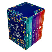 Six-book Jane Austen collection box set featuring classic fiction titles in mixed formats, published by Ryland Peters & Small.