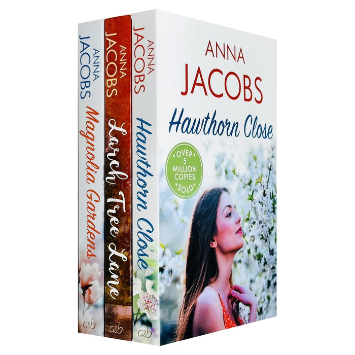 Larch Tree Lane Series 3 Books Collection Set By Anna Jacobs (Larch Tree Lane, Hawthorn Close & Magnolia Gardens) - The Book Bundle