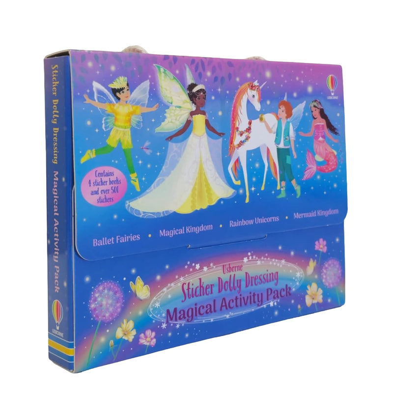 Sticker Dolly Dressing 4 Books Collection Box Set by Fiona Watt - Ages 7–9 - Paperback