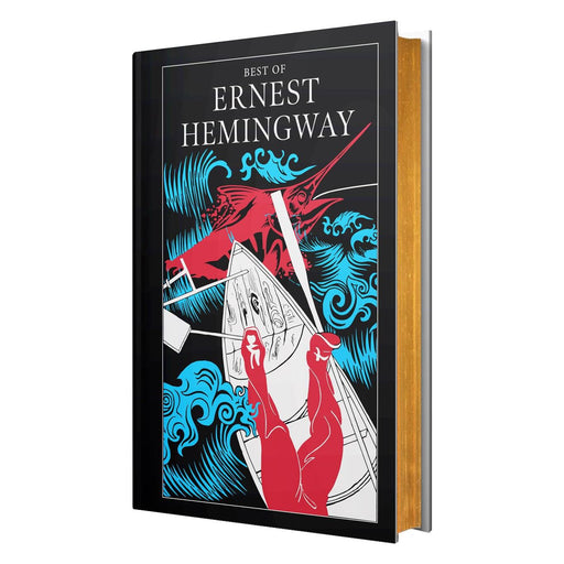 Ernest Hemingway:Collection Of Novels : The Sun Also Rises Book 1-3/ For Whom the Bell Tolls/ A Farewell to Arms 1-5/ The Old Man And The Sea(Leather-bound) - The Book Bundle