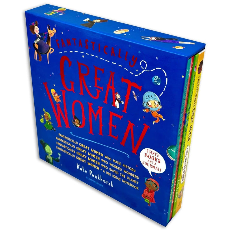 Fantastically Great Women 4 Books Collection Box Set by Kate Pankhurst - Non Fiction - Mixed Format