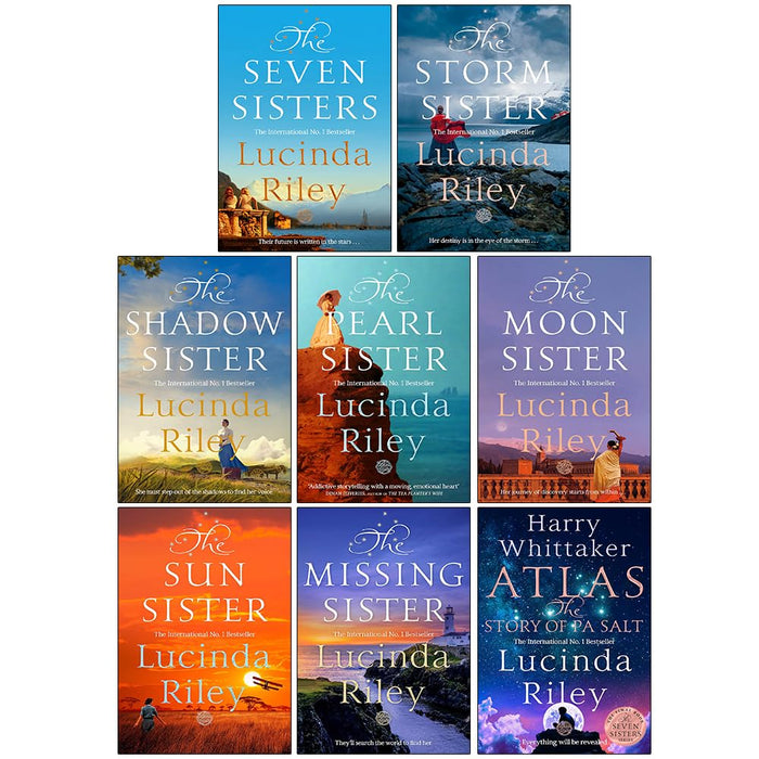 The Seven Sisters Series 8 Books Collection Set By Lucinda Riley (The Seven Sisters) - The Book Bundle