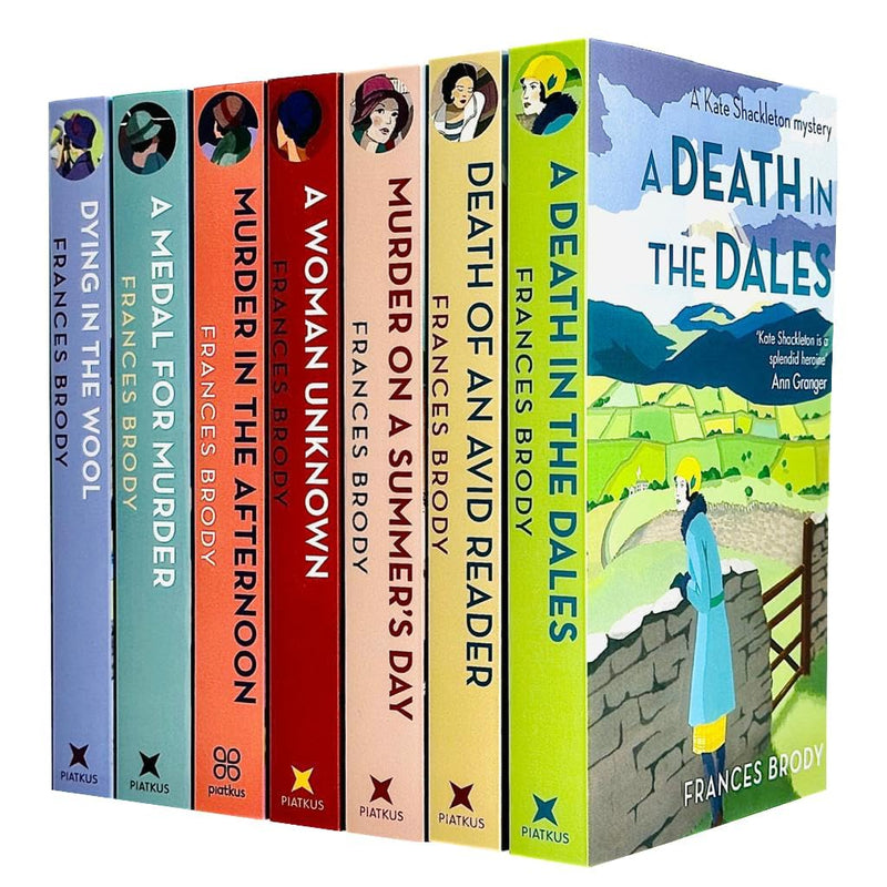 Kate Shackleton Mysteries Series 7 Books Collection Set By Frances Brody - The Book Bundle