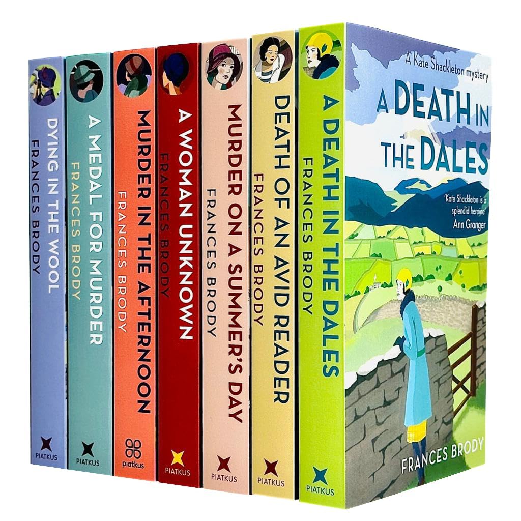 Kate Shackleton Mysteries Series 7 Books Collection Set By Frances Bro ...