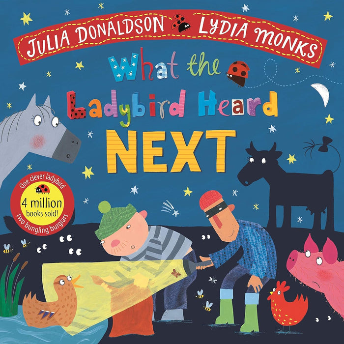 What the Ladybird Heard Series 5 Books Collection Set by Julia Donaldson and Lydia Monks - The Book Bundle