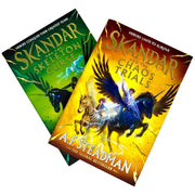 Skandar Series 2 Books Collection Set By A.F. Steadman (Skandar and the Chaos Trials & Skandar and the Skeleton Curse) - The Book Bundle