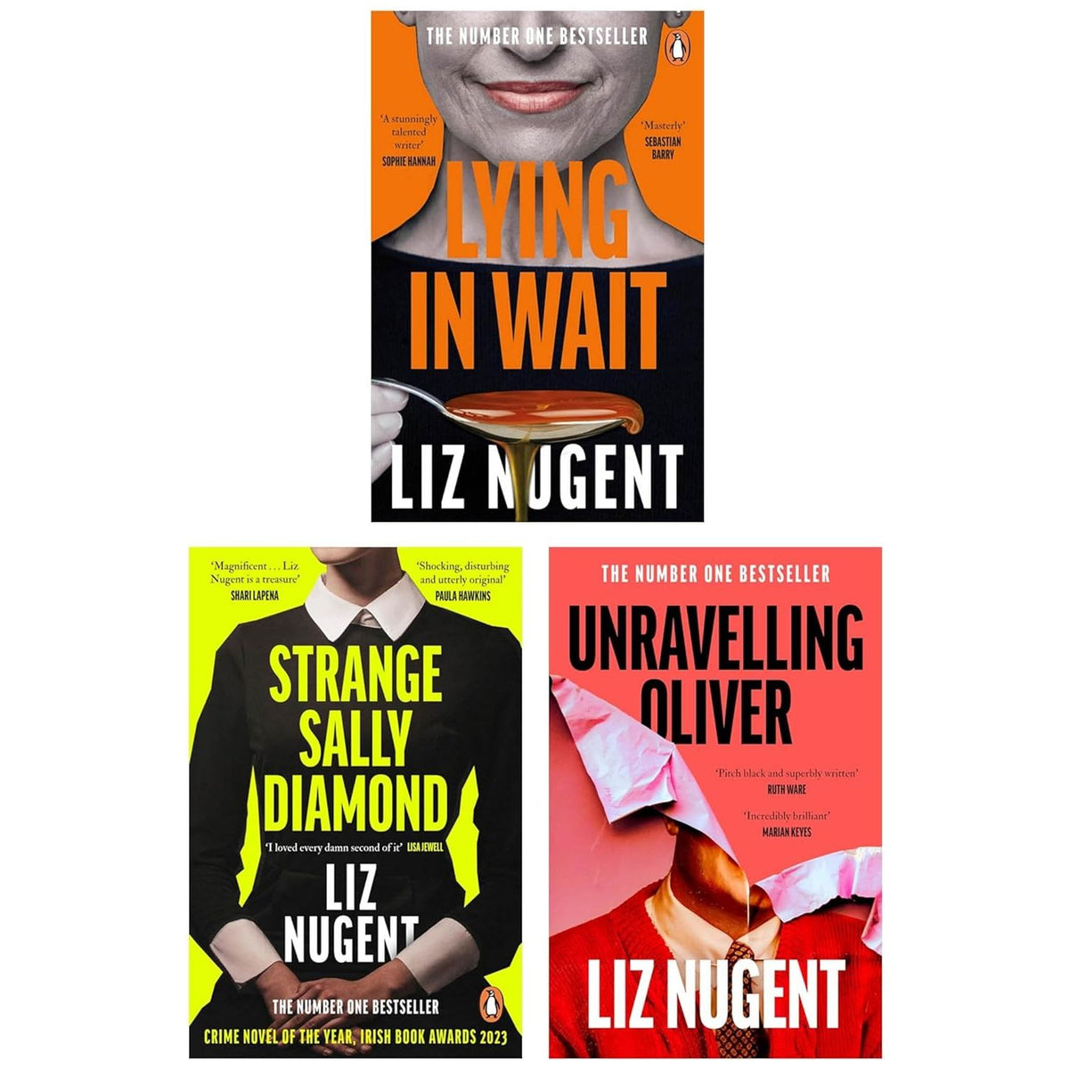 Liz Nugent 3 Books Collection Set (Unravelling Oliver, Lying in