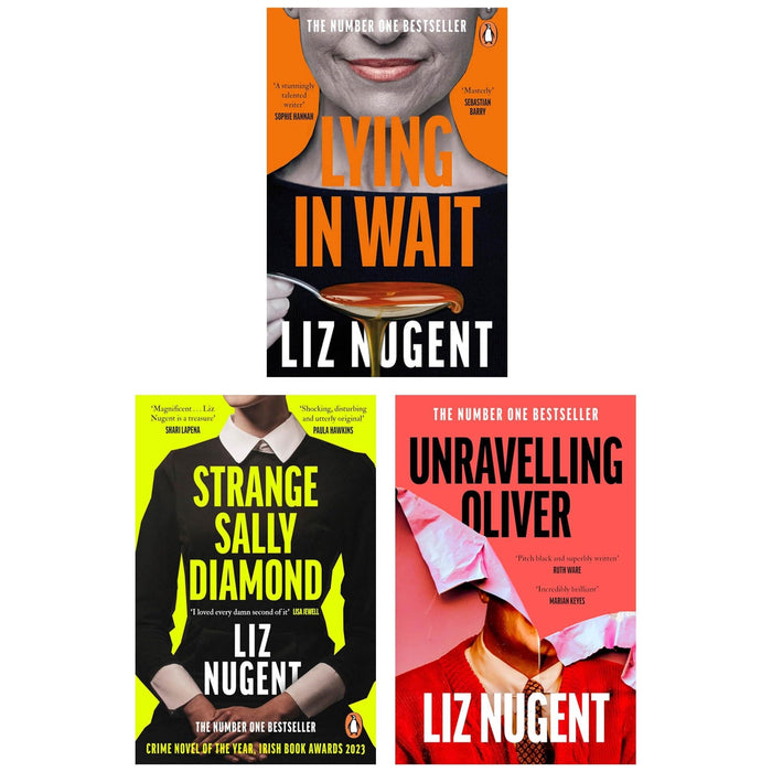 Liz Nugent 3 Books Collection Set (Unravelling Oliver, Lying in Wait and Strange Sally Diamond) - The Book Bundle