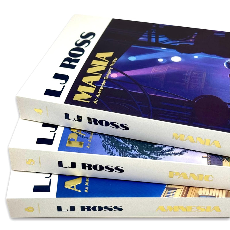 The Alexander Gregory Thrillers 3 Books Collection Set by LJ Ross - Fiction - Paperback