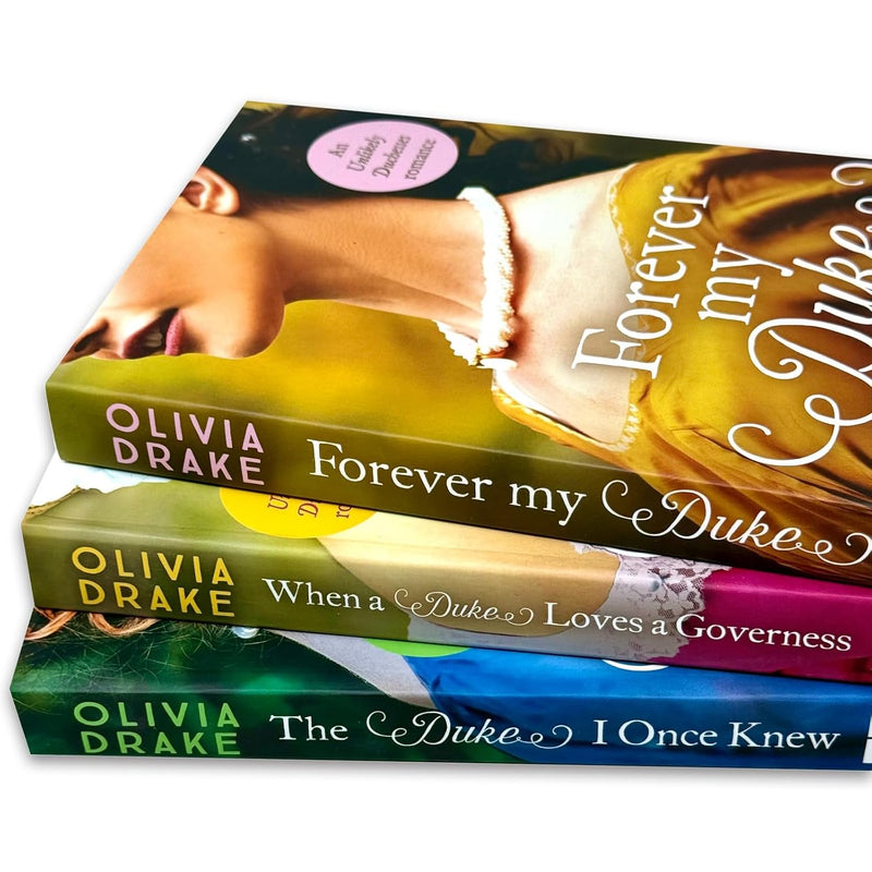 Unlikely Duchesses Series 3 Books Collection Set by Olivia Drake - Fiction - Paperback