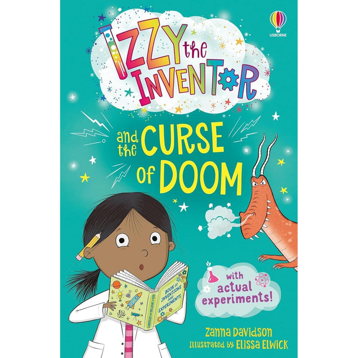 Izzy the Inventor Series By Zanna Davidson 6 Books Collection Set (The Unexpected Unicorn, The Curse of Doom) - The Book Bundle
