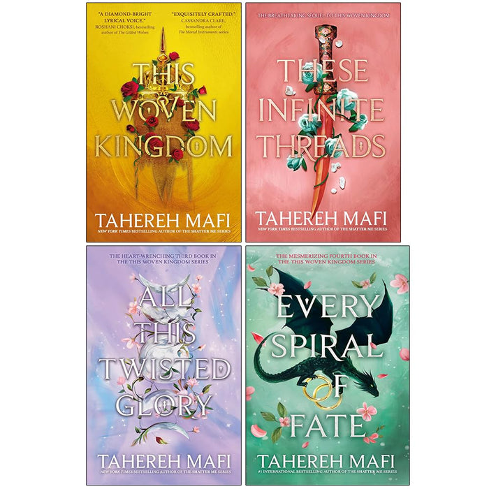 This Woven Kingdom Series 4 Books Collection Set By Tahereh Mafi (This Woven Kingdom, These Infinite Threads) - The Book Bundle