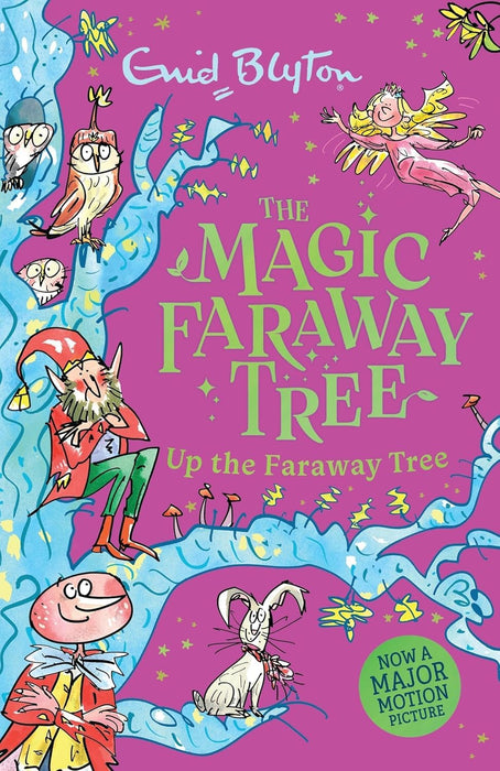 Six paperback The Magic Faraway Tree collection books by Enid Blyton, featuring colorful cover art from Hodder Children's Books.