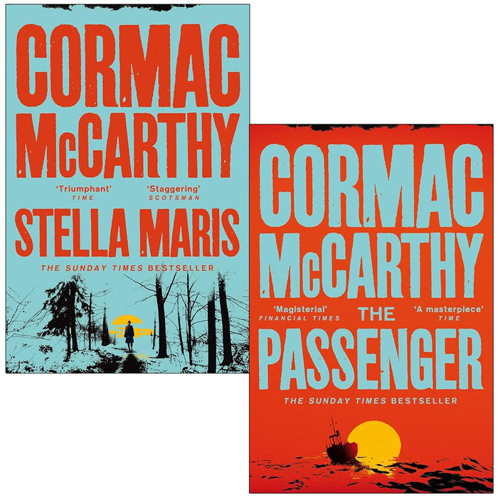 Cormac McCarthy Collection 2 Books Set (The Passenger, Stella Maris) - The Book Bundle