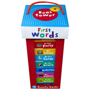 Set of 10 mini chunky board books from Sandcastle Books’ My Little First Words Library for toddlers learning words.