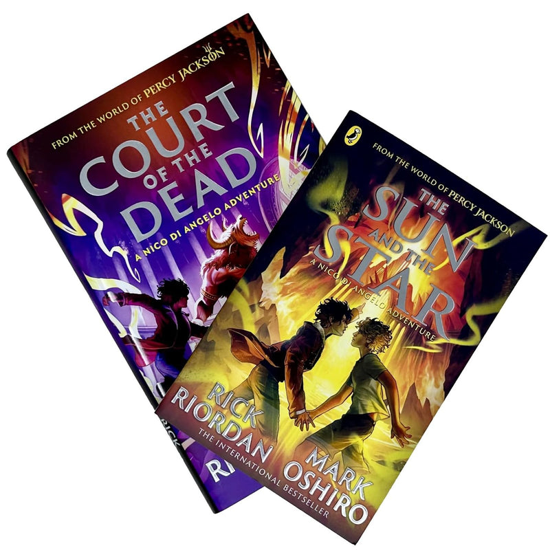 The Nico Di Angelo Adventures 2 Books Collection Set by Rick Riordan & Mark Oshiro - Fiction
