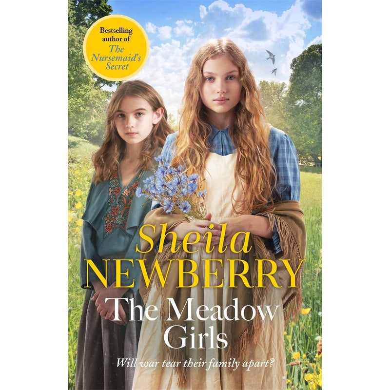 Set of three Sheila Newberry Zaffre books: The Meadow Girls, The Forget-Me-Not Girl, and The Gingerbread Girl, featuring colorful covers.