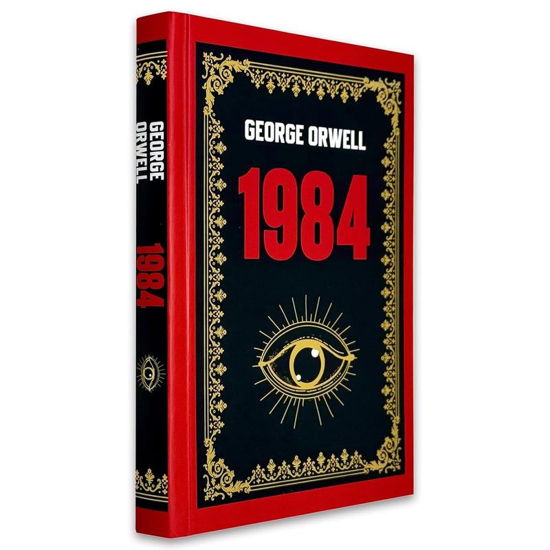 1984 Deluxe Hardcover Collector's Edition By George Orwell - Fiction - Hardcover