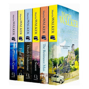 Six paperback books from the Bruno Chief of Police Dordogne Mysteries series by Martin Walker, fiction crime novels in a collection set.