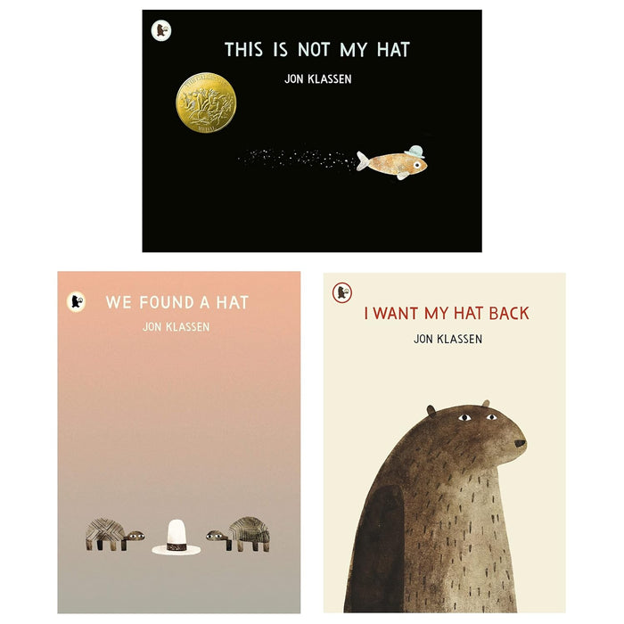 Jon Klassen 3 Children Books Collection Set (This Is Not My Hat, We Found a Hat) - The Book Bundle