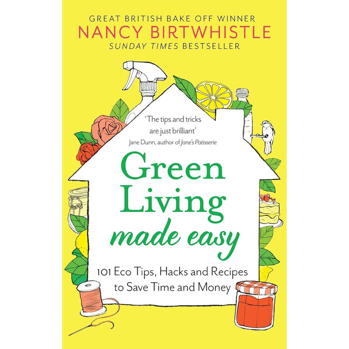 Nancy Birtwhistle 4 Books Set (The Green Budget Guide, Green Living Made Easy, Clean & Green, The Green Gardening Handbook) (HB) - The Book Bundle