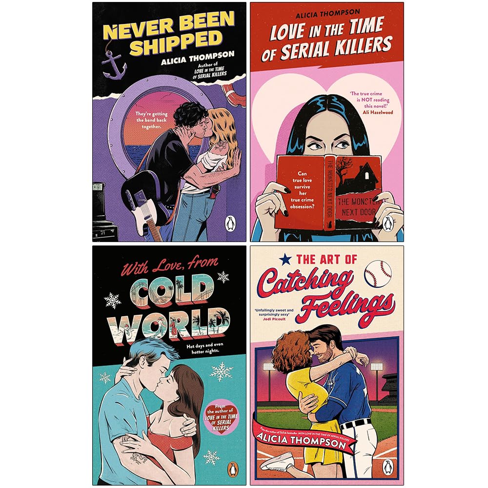 Alicia Thompson Collection 4 Books Set (Never Been Shipped, The Art of ...
