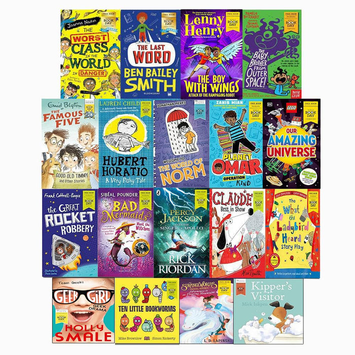 World Book Day Collection 18 Books  Collection Set(Worst Class in the World in Danger) - The Book Bundle