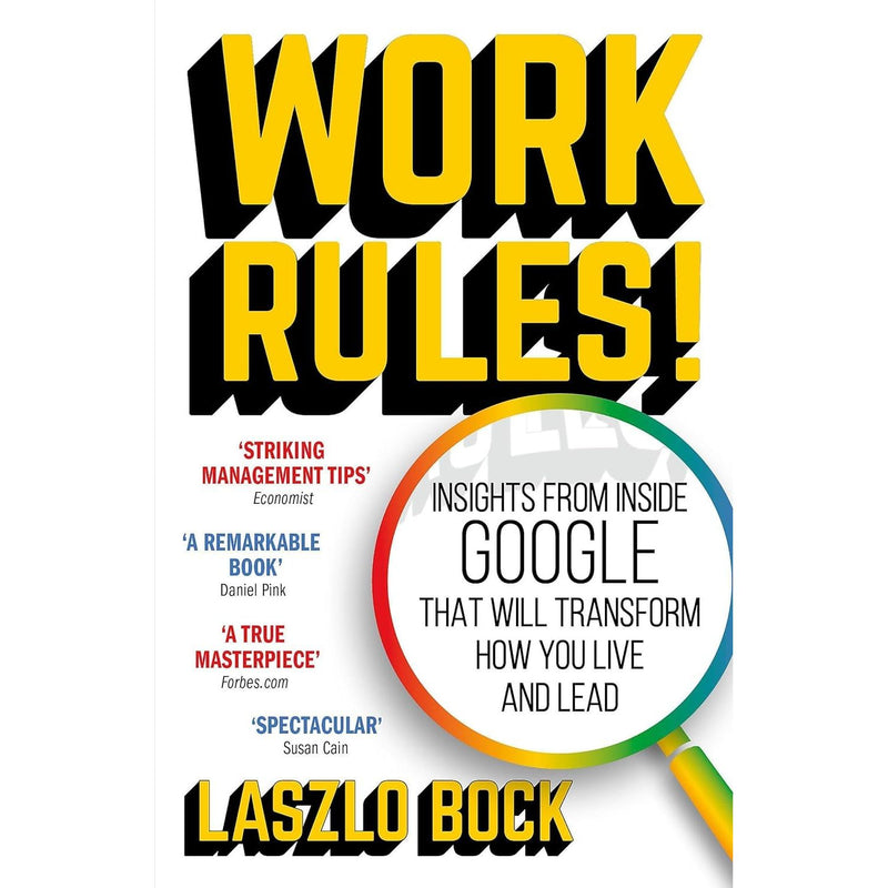 The Motive, Fierce Leadership & Work Rules! 3 Books Collection Set - The Book Bundle