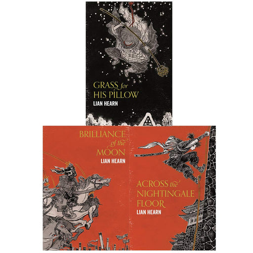 Lian Hearn Tales of the Otori Series Collection 3 Books Set, (Across the Nightingale Floor, Grass for his Pillow and Brilliance of the Moon) - The Book Bundle