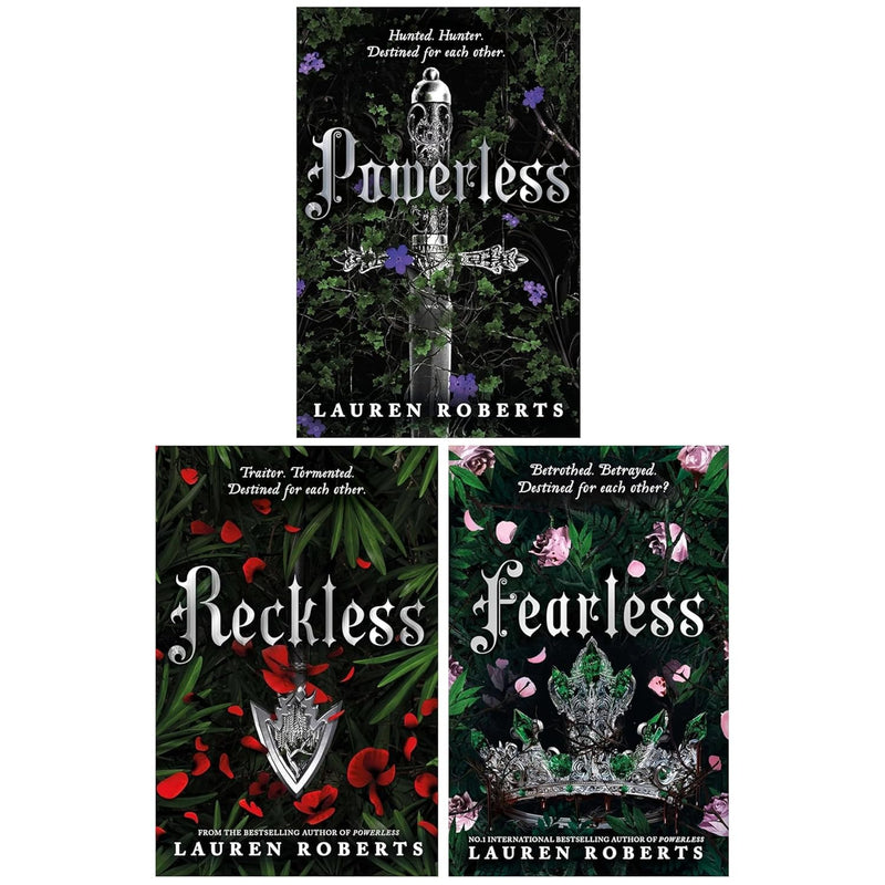 Powerless Trilogy 3 Books Collection Set by Lauren Roberts - Fiction - Paperback