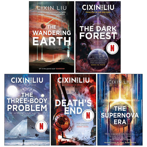Cixin Liu Collection 5 Books Set (The Wandering Earth, The Dark Forest) - The Book Bundle