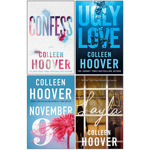 Colleen Hoover Collection 4 Books Set (Regretting You, Layla, Reminders of Him and Never Never) - The Book Bundle