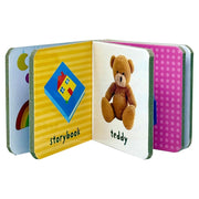 Set of 10 mini chunky board books for toddlers from Sandcastle Books' My Little First Words Library, ideal for ages 1 to 5.