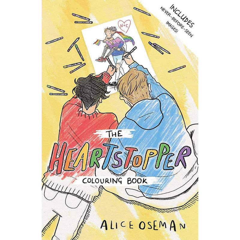 TommyInnit Says...The Quote Book [Hardcover], The Heartstopper Yearbook [Hardcover] & The Official Heartstopper Colouring Book Collection 3 Books Set - The Book Bundle