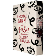 Two paperback George Orwell Classics books from the George Orwell collection set, featuring iconic fiction editions.