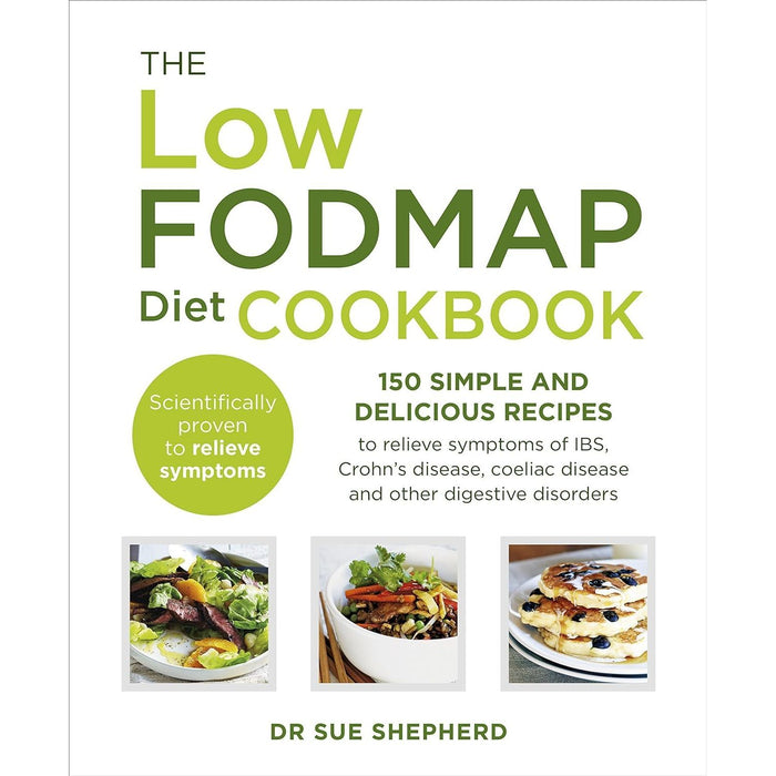 The Low-FODMAP Diet Cookbook, The Complete Low FODMAP Diet Plan, The FODMAP Solution & Low Fodmap Diet For Beginners 4 Books Collection Set - The Book Bundle