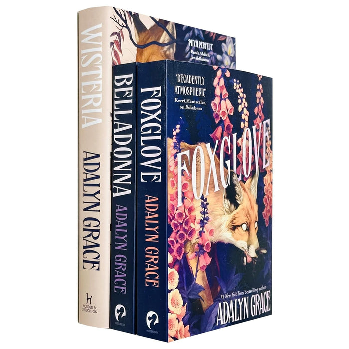 Belladonna Series By Adalyn Grace 3 Books Collection Set (Belladonna, Foxglove & Wisteria [Hardback]) - The Book Bundle