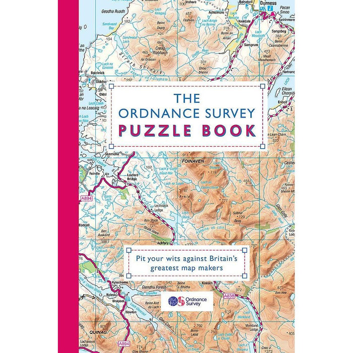 The Ordnance Survey Puzzle Book Collection 2 Books Set by Dr Gareth Moore (Puzzle Tour of Britain) - The Book Bundle