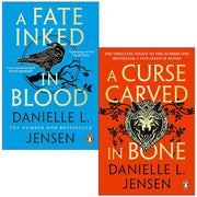 Saga of the Unfated Serics 2 Books Collection Set by Danielle L. Jensen(A Fate Inked in Blood & A Curse Carved in Bone) - The Book Bundle