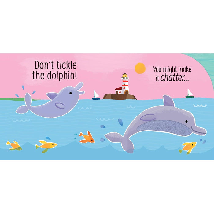 Don't Tickle the Dolphin! (DON’T TICKLE Touchy Feely Sound Books) by Sam Taplin - The Book Bundle